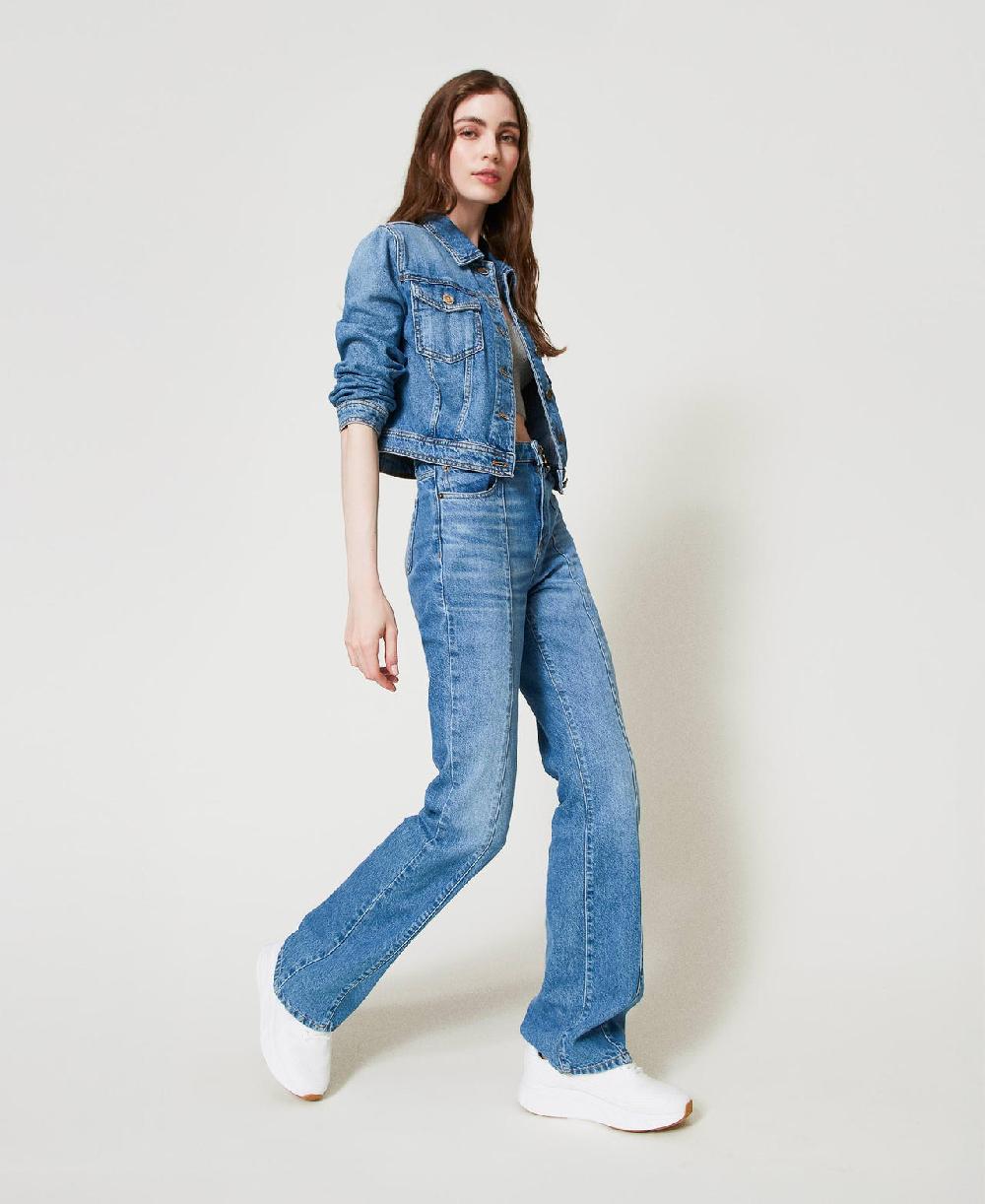 Scee by twin set Sneakers Fessura a righe con logo