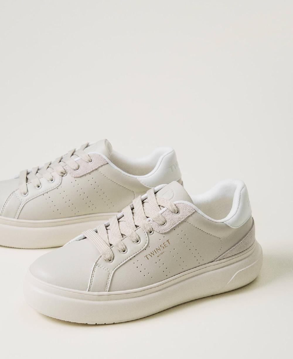 Scee By Twin Set Sneakers Traforate Con Logo