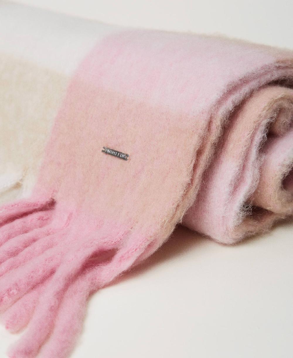 Scee By Twin Set Stola In Panno Jacquard