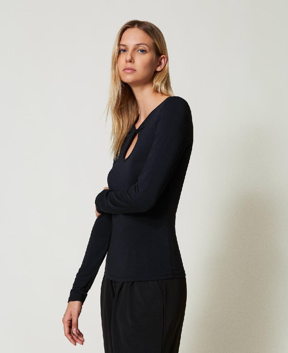 Scee By Twin Set T-shirt Con Cut-out