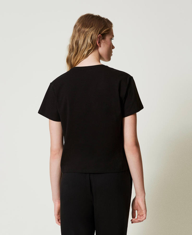 Scee By Twin Set T-shirt Con Morsetto A Cuore