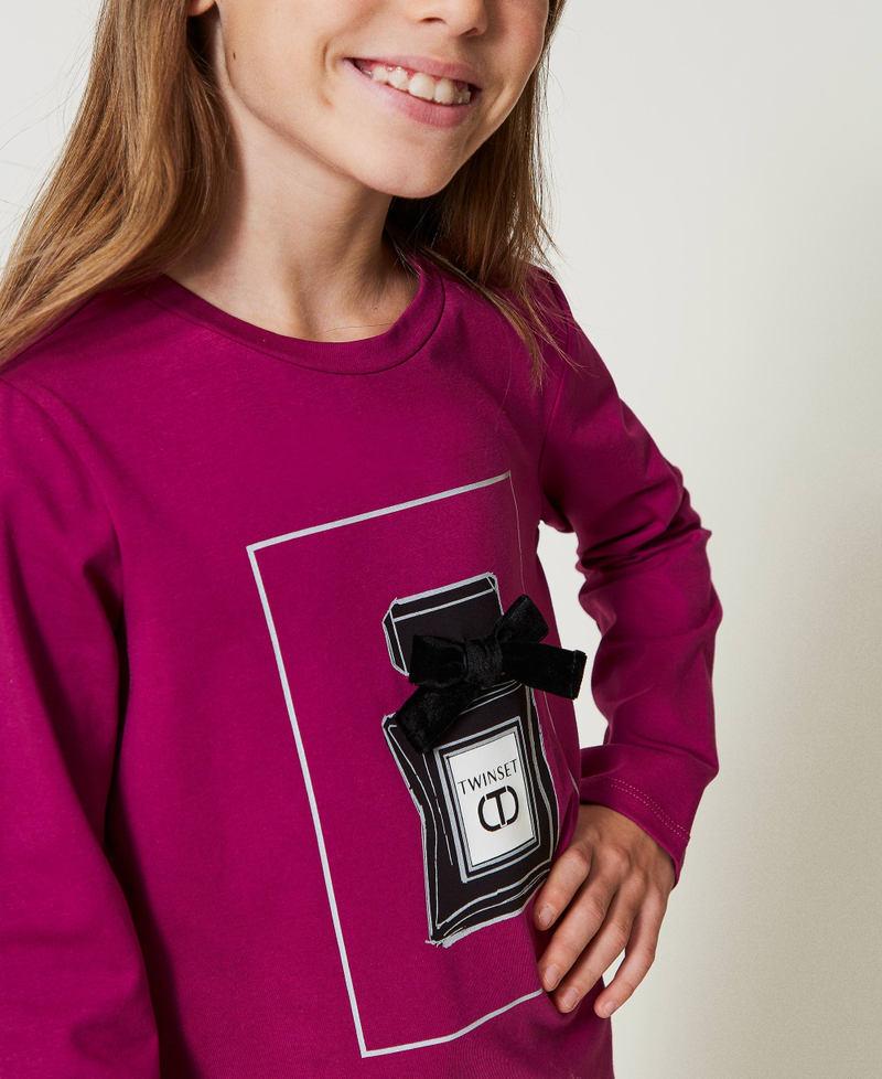 Scee By Twin Set T-shirt Con Stampa E Glitter