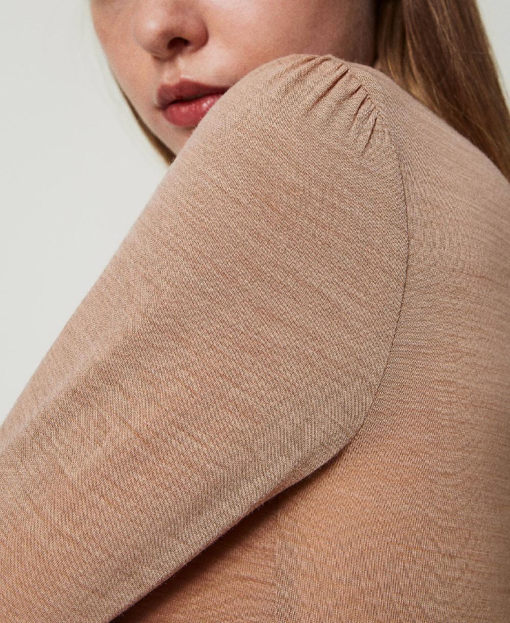 Scee By Twin Set T-shirt Slim Fit A Lupetto