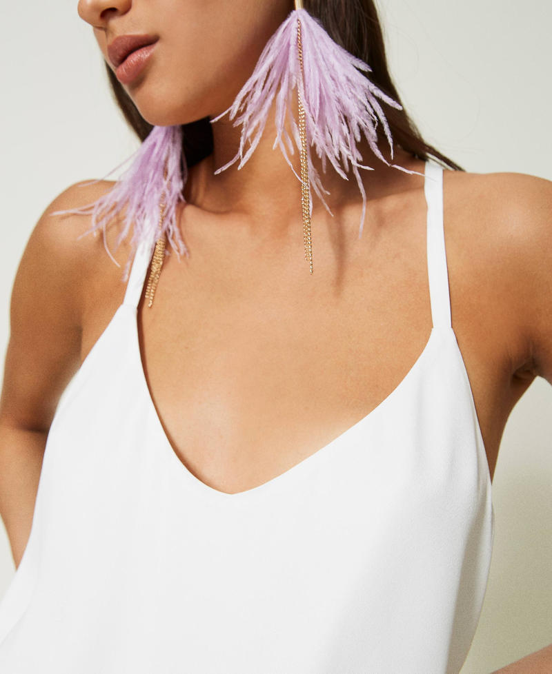 Scee By Twin Set Top In Raso