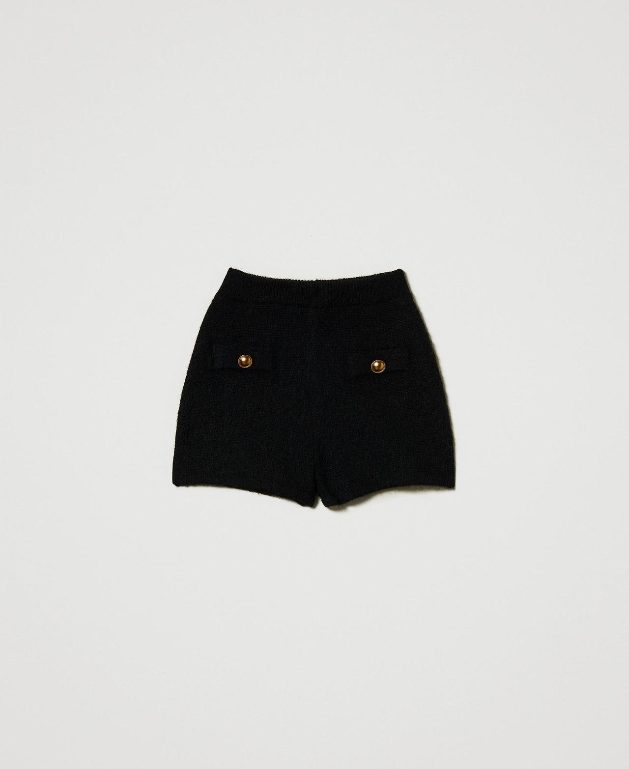 Scee by twin set Shorts 'Emily' in maglia misto mohair