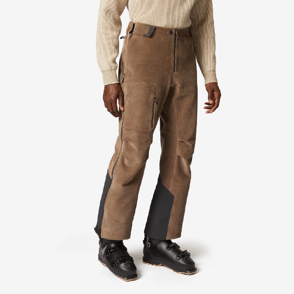 Sease 3L PANTS - Pantaloni Da Sci Laminati- Marrone Wombat