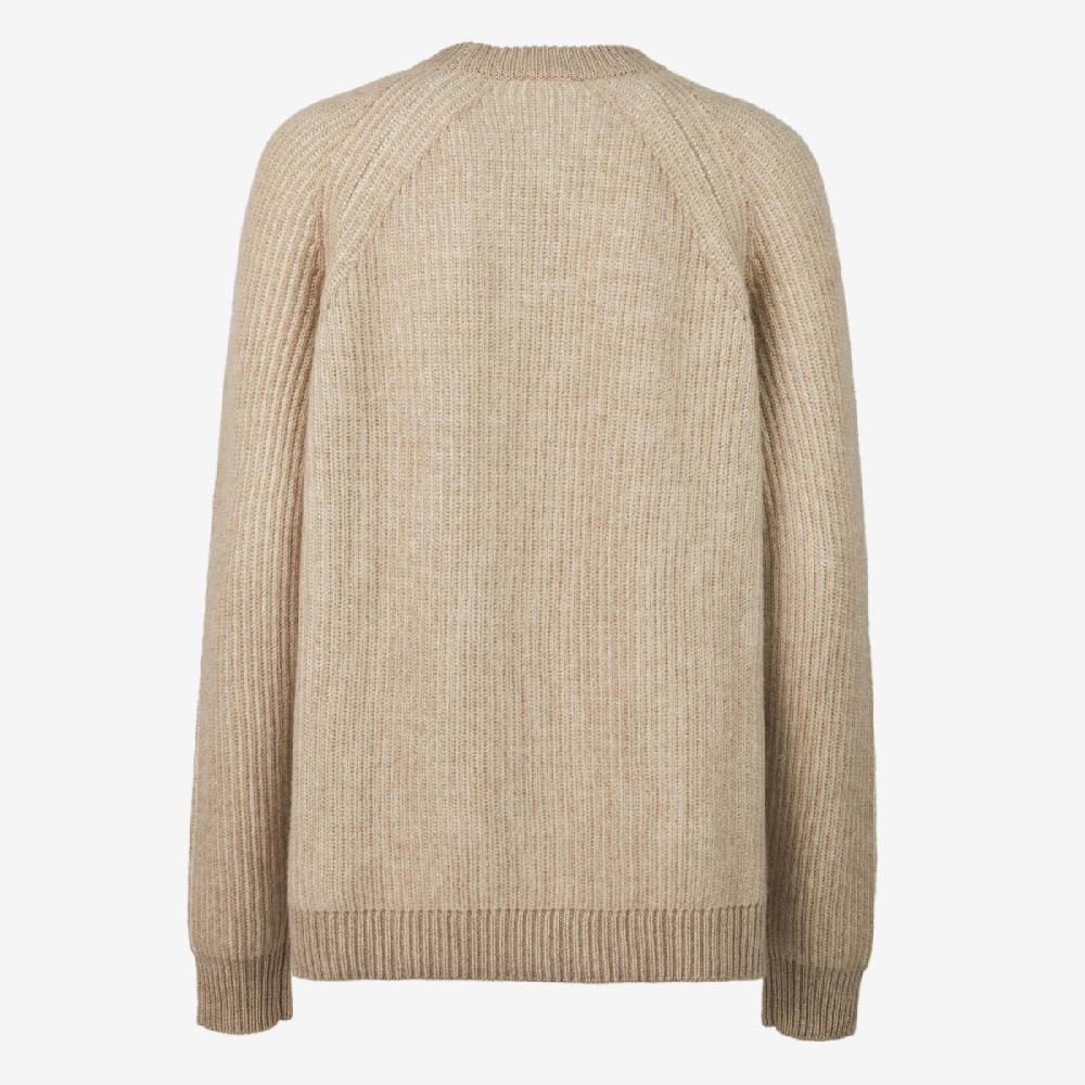 Sease Arlo Dinghy: Maglione Girocollo In Cashmere - Oyster