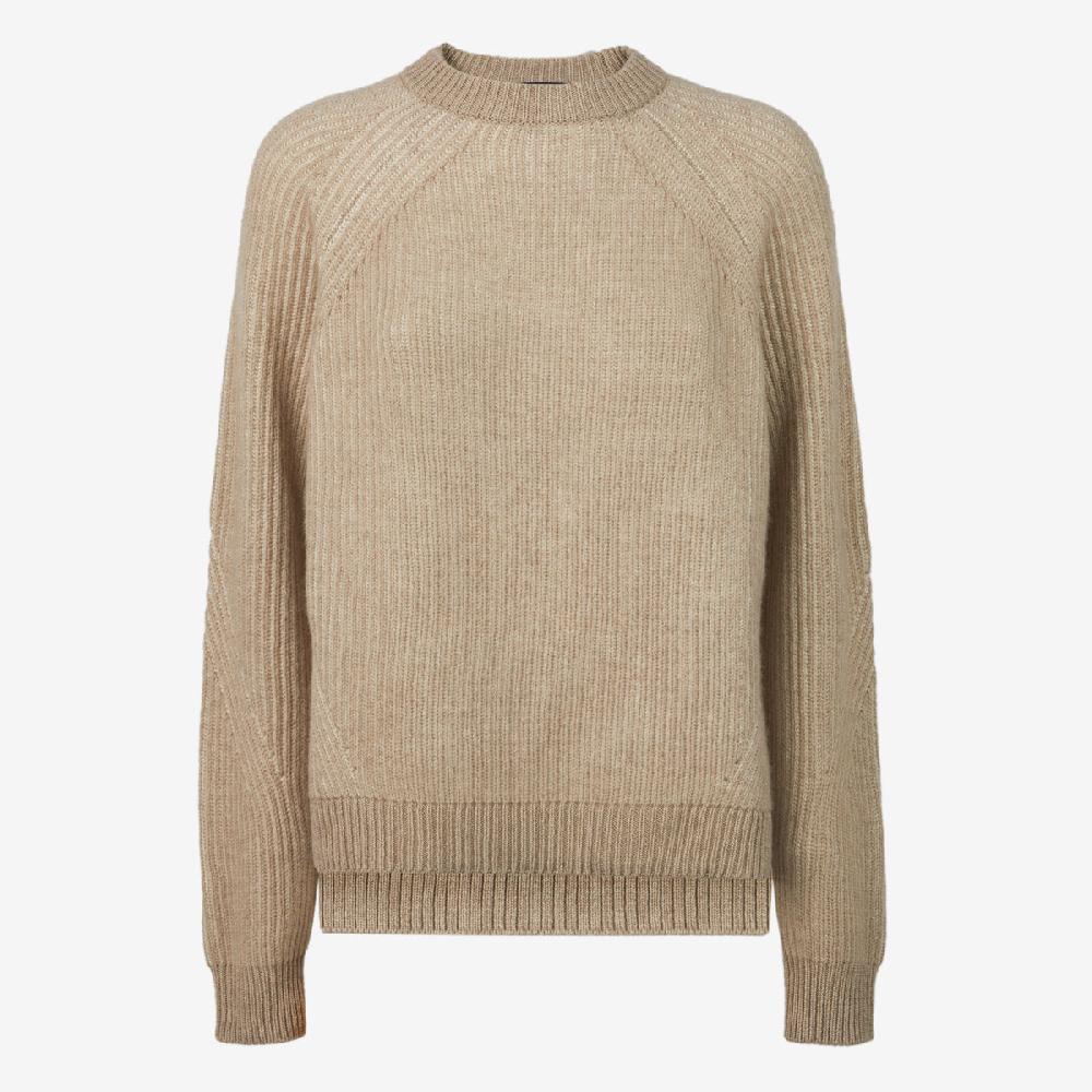 Sease Arlo Dinghy: maglione girocollo in cashmere - Oyster