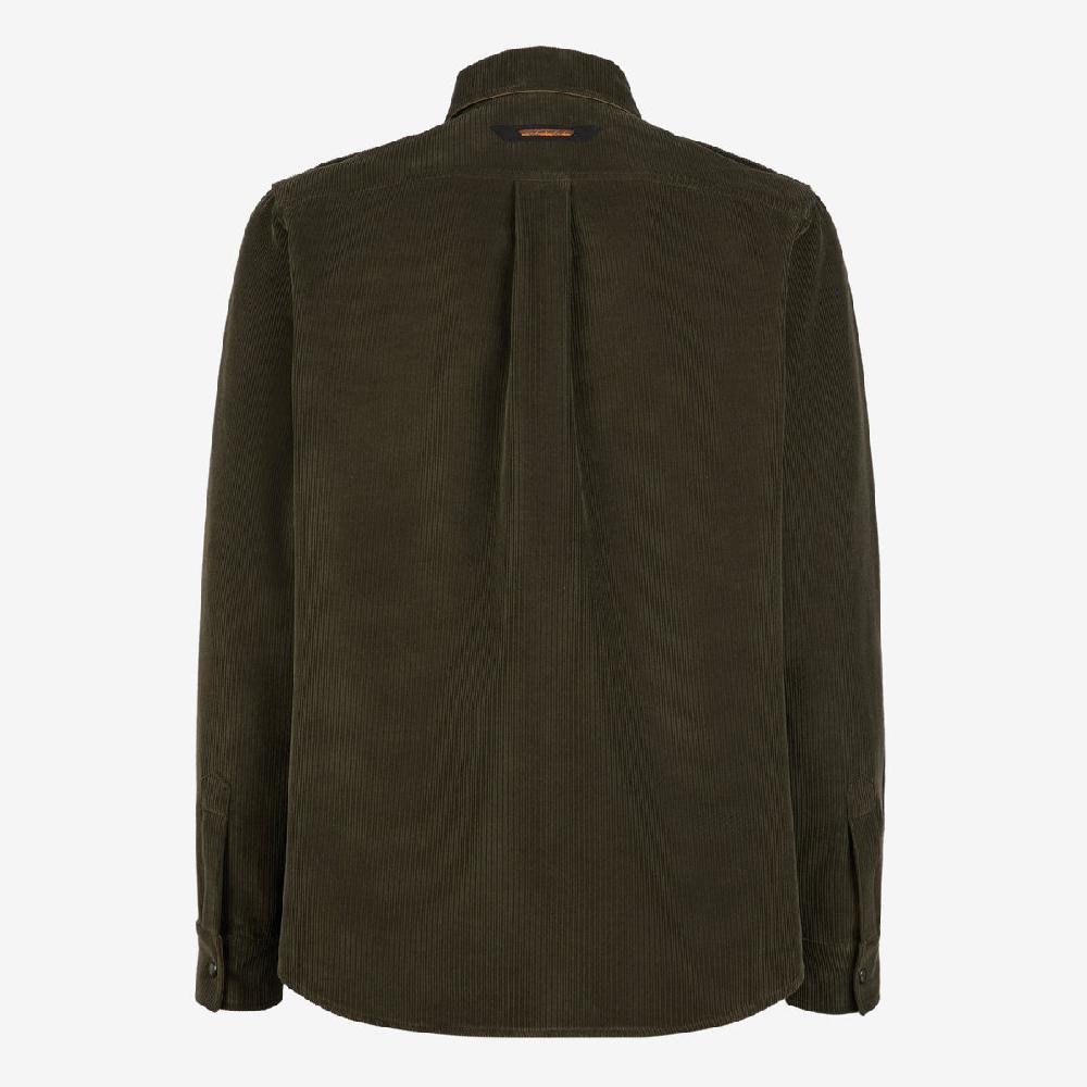 Sease Camicia Generale In Stile Militare - Bronzo Oliva