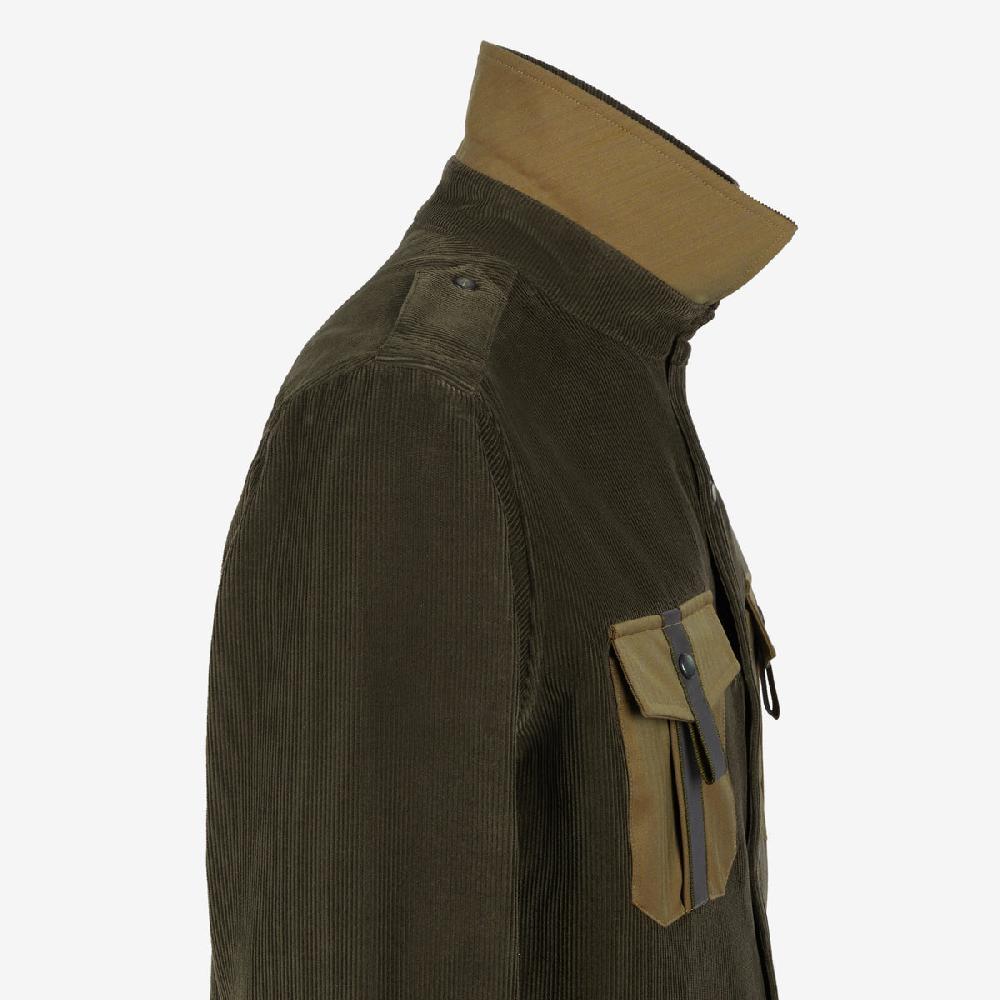 Sease Camicia Generale In Stile Militare - Bronzo Oliva