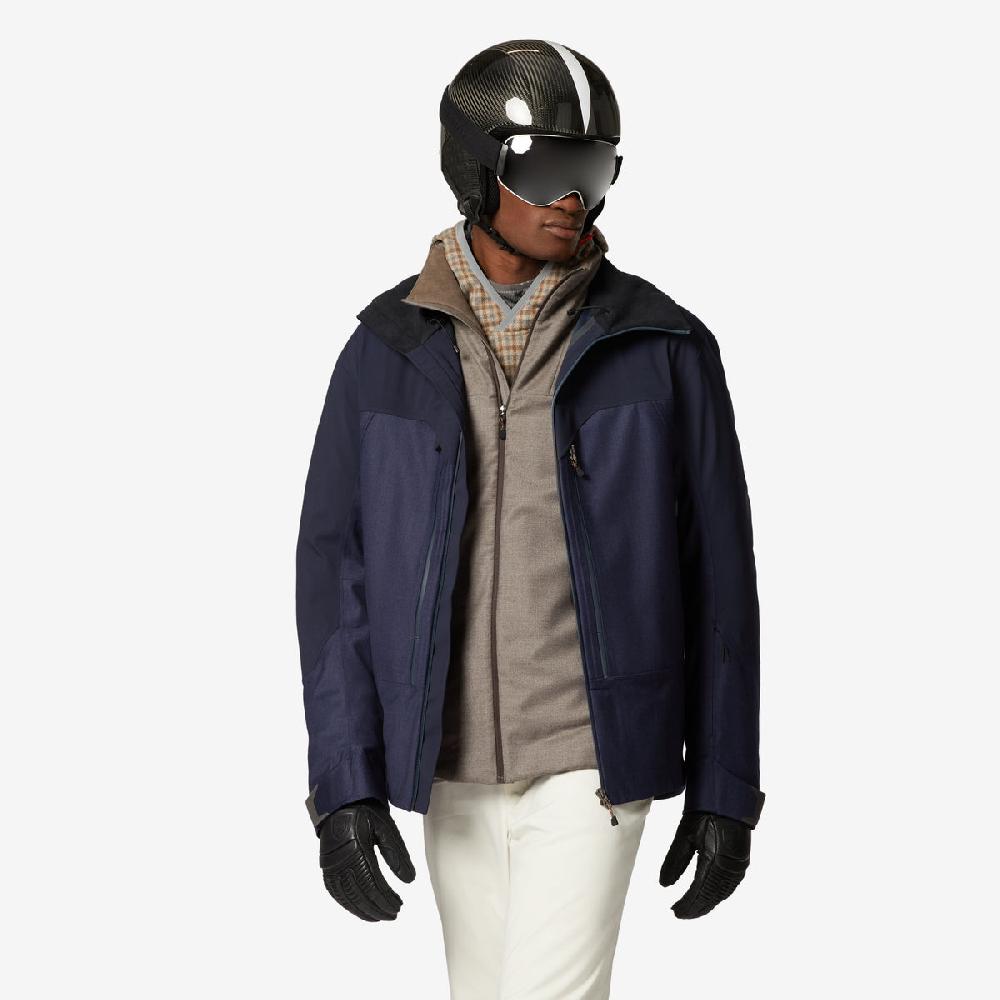 Sease Giacca Da Sci 3L Antivento Impermeabile - Blue Navy