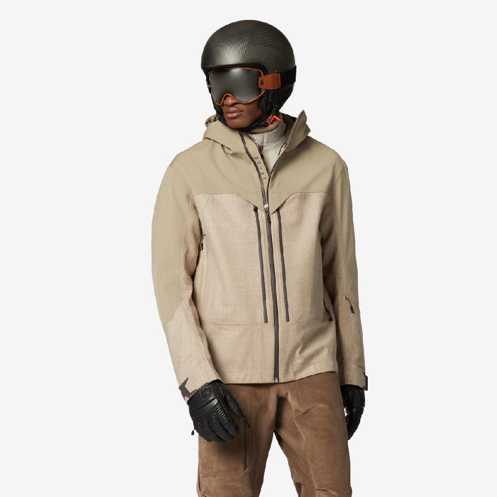 Sease Giacca Da Sci 3L Antivento Impermeabile - Oyster