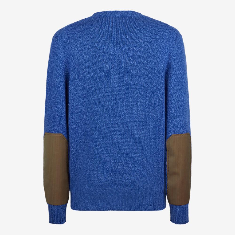 Sease Maglione In Cashmere Con Scollo A V - Blu Brillante