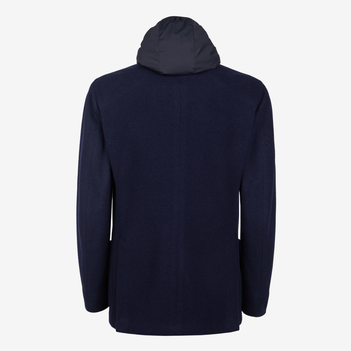 Sease Blazer Con Cappuccio - Blu Navy