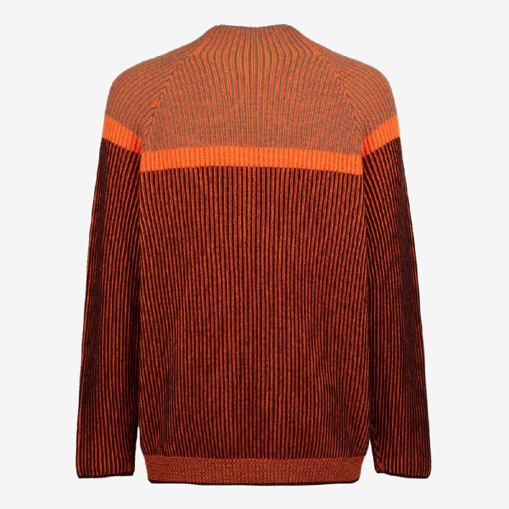 Sease Dinghy Mock: Maglione 100% Cashmere - Arancione