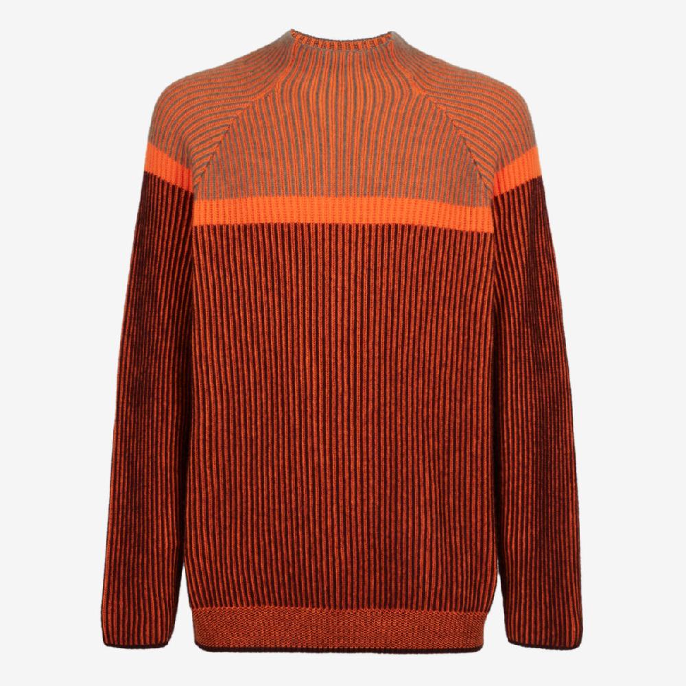Sease Dinghy Mock: Maglione 100% cashmere - Arancione
