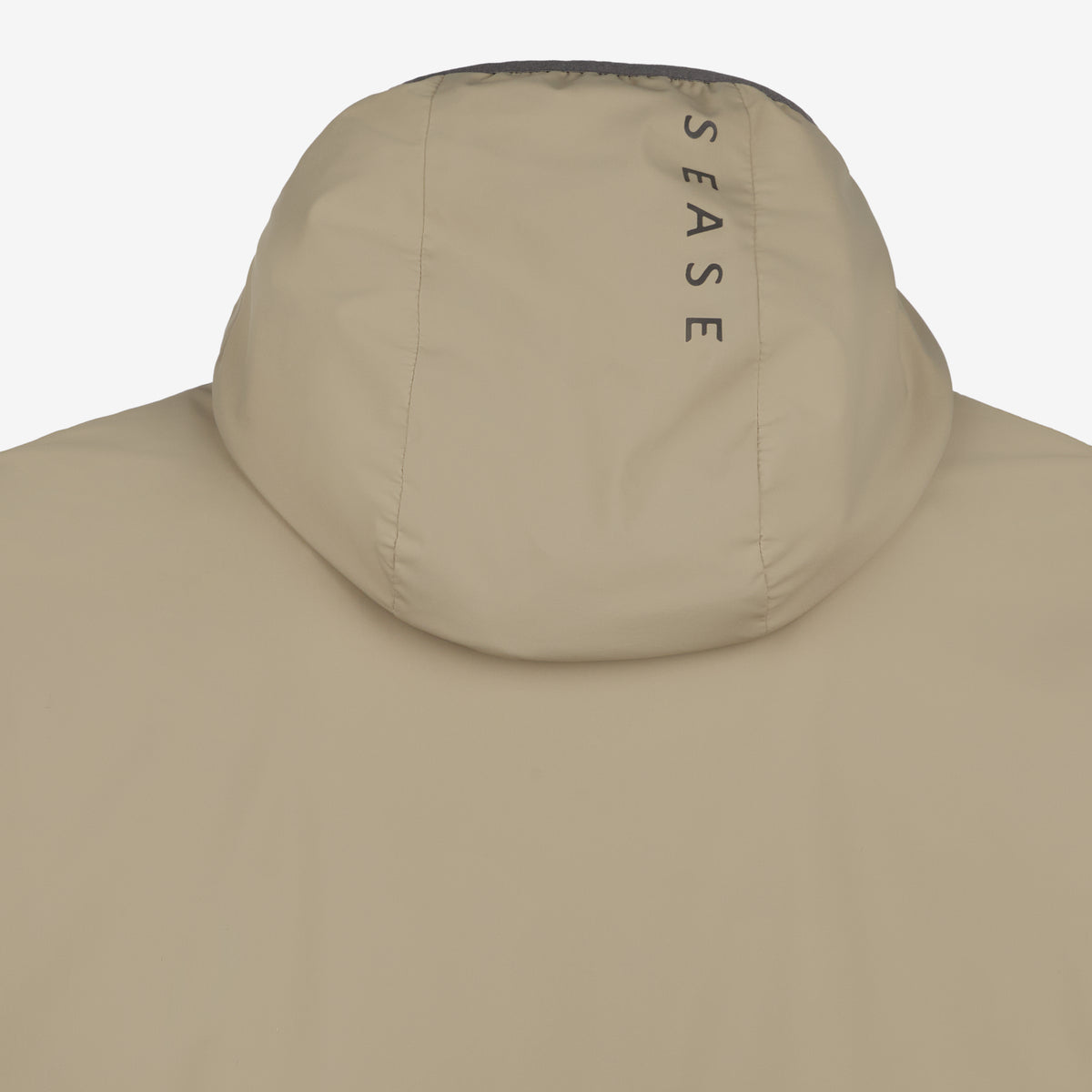 Sease Felpa Con Cappuccio E Zip Intera - Oyster