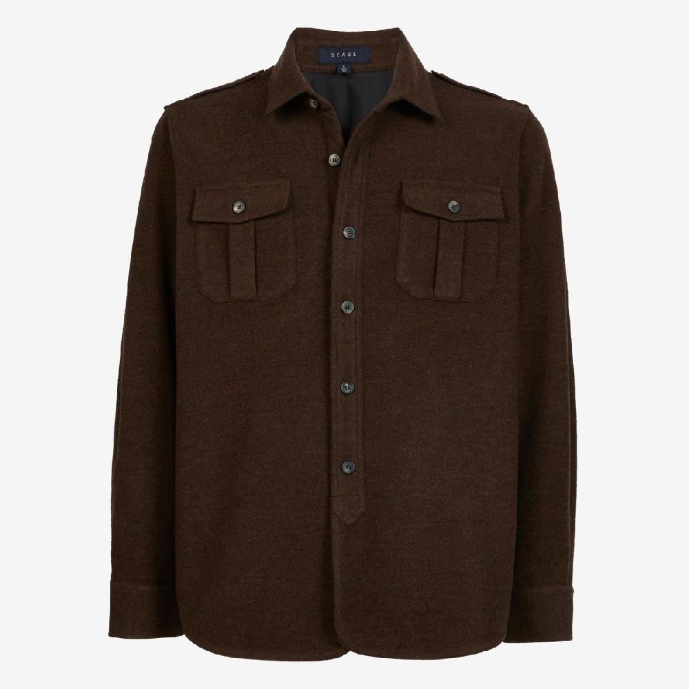 Sease Felpa Generale Dark Brown