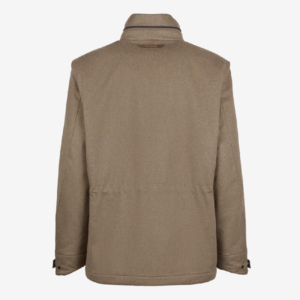 Sease Giacca Uptown: Parka Imbottito - Oyster