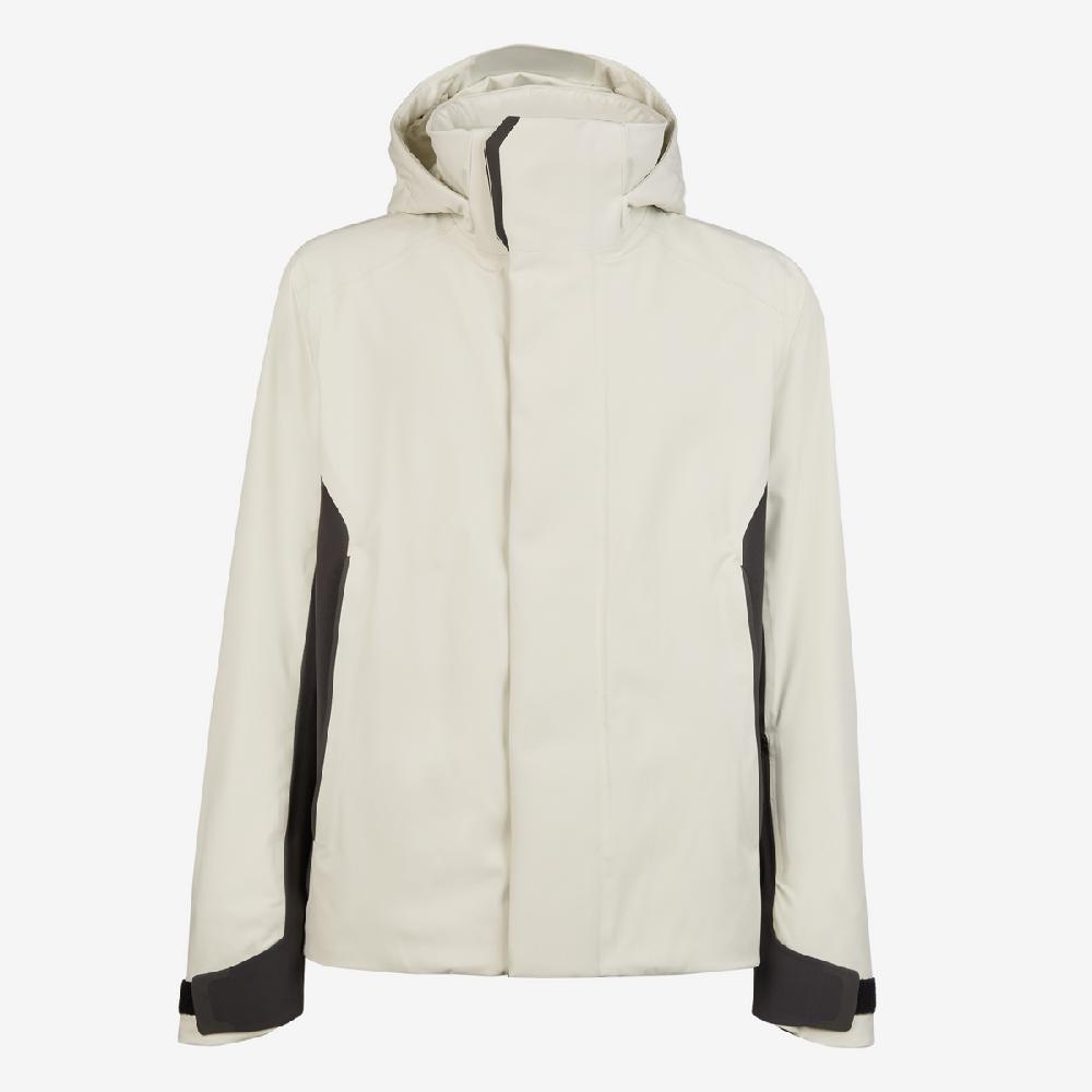 Sease Indren: Giacca da sci imbottita - Bianco sporco