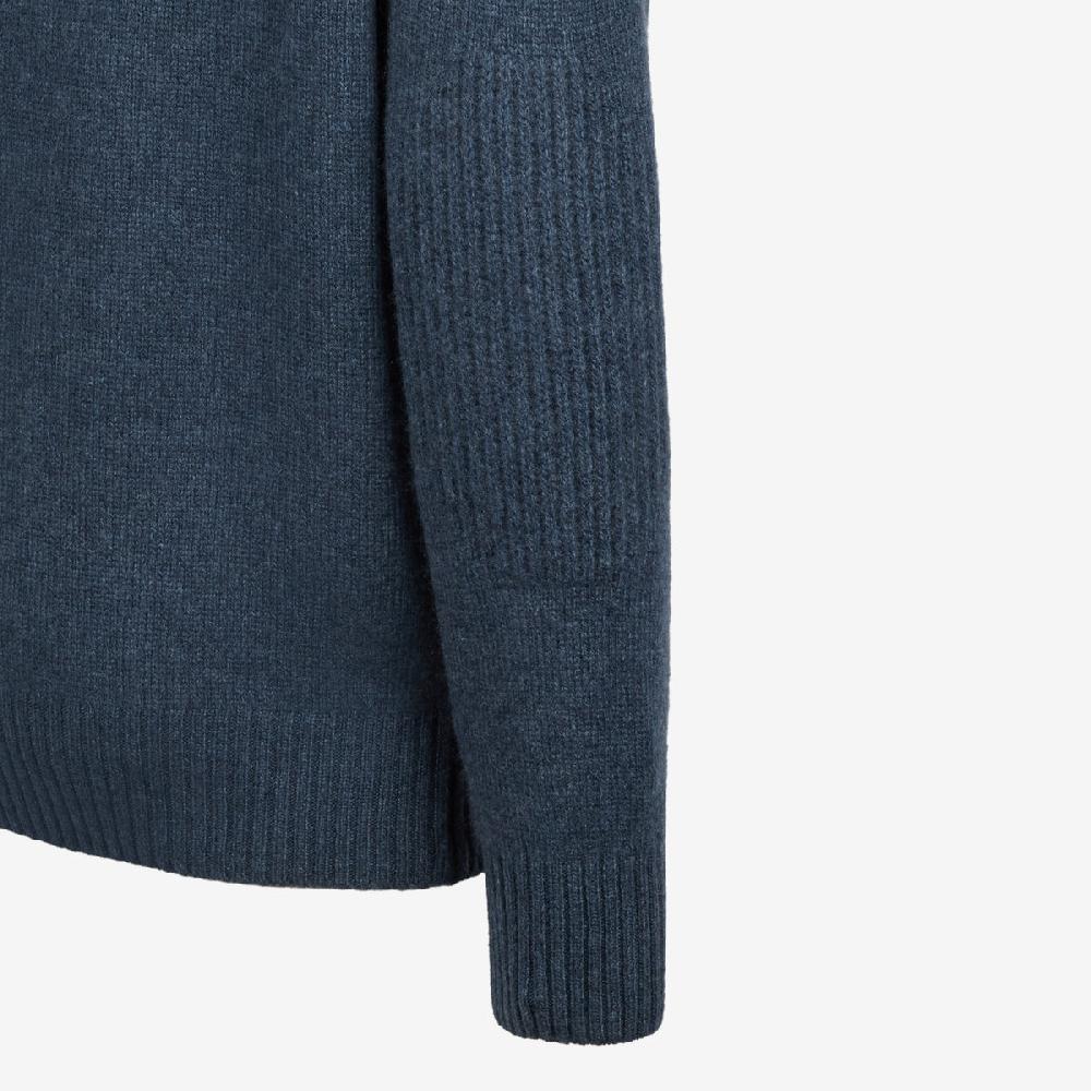 Sease Maglione Girocollo In Cashmere - Blu