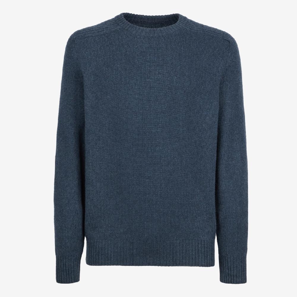 Sease Maglione girocollo in cashmere - Blu