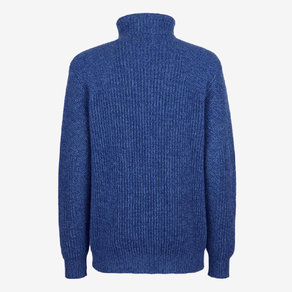 Sease Schooner: Maglione In Cashmere - Blu Brillante