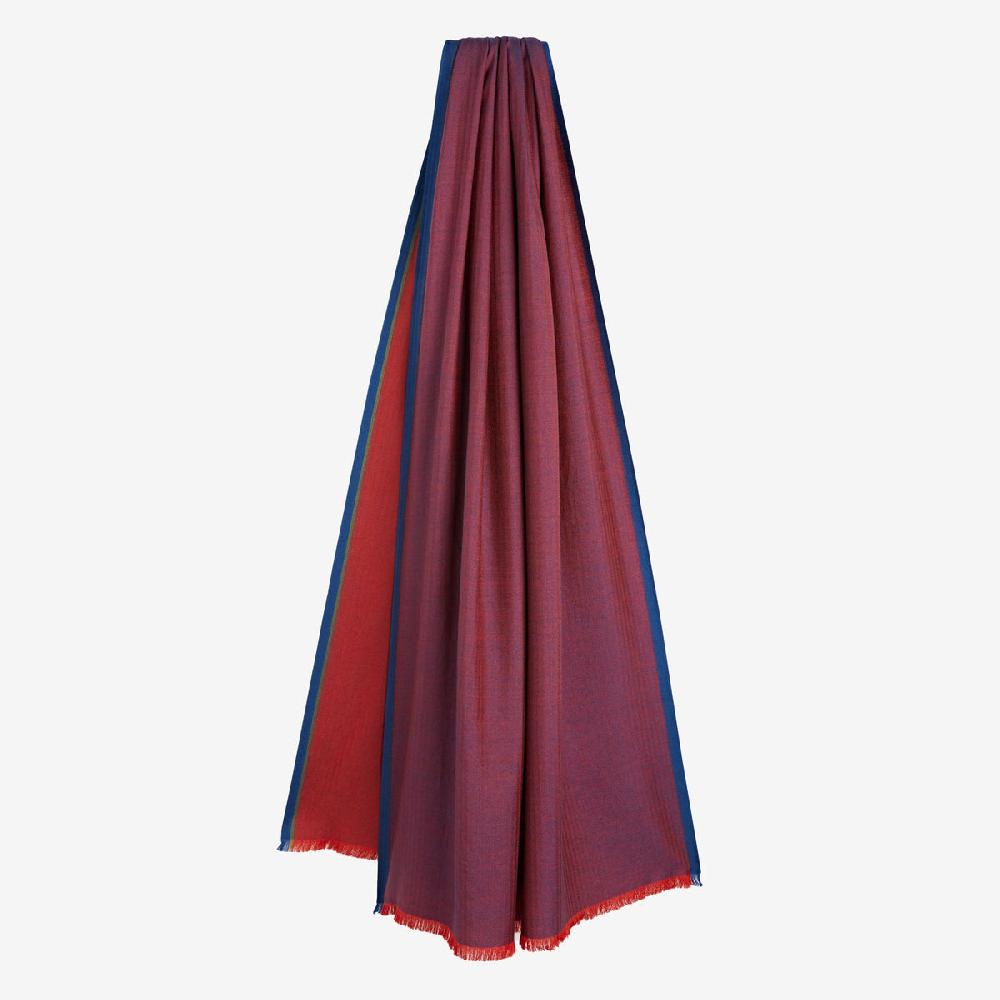 Sease Sciarpa In Solaro - Rosso Cremisi