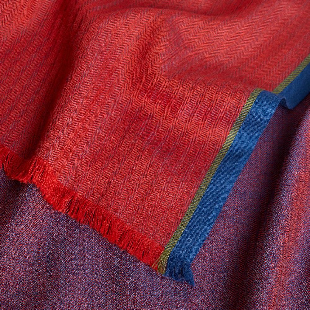 Sease Sciarpa In Solaro - Rosso Cremisi