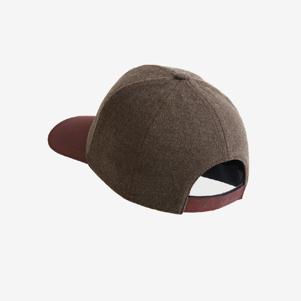 Sease Sease Cap Dark Brown