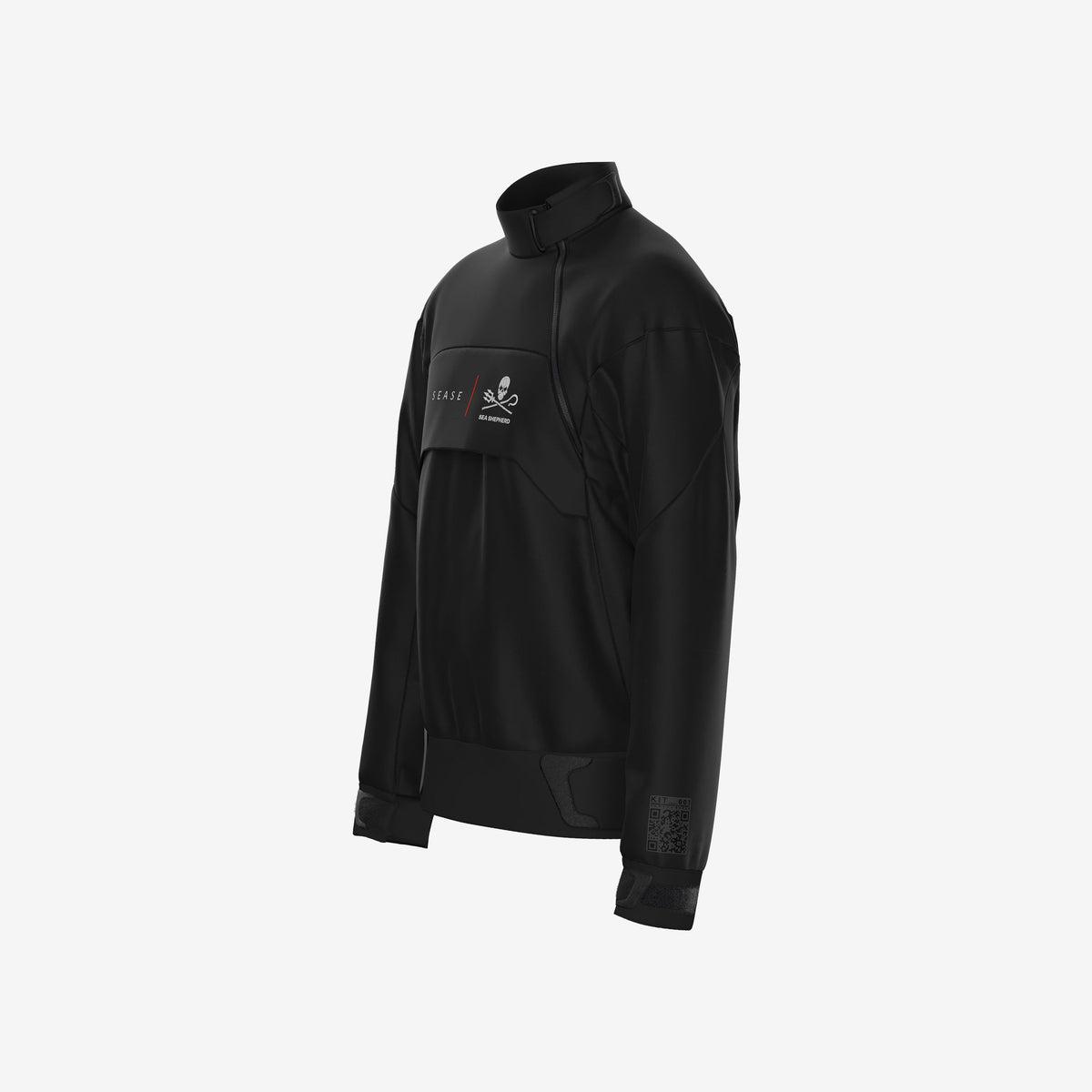 Sease Spray Top Seashepherd Nero