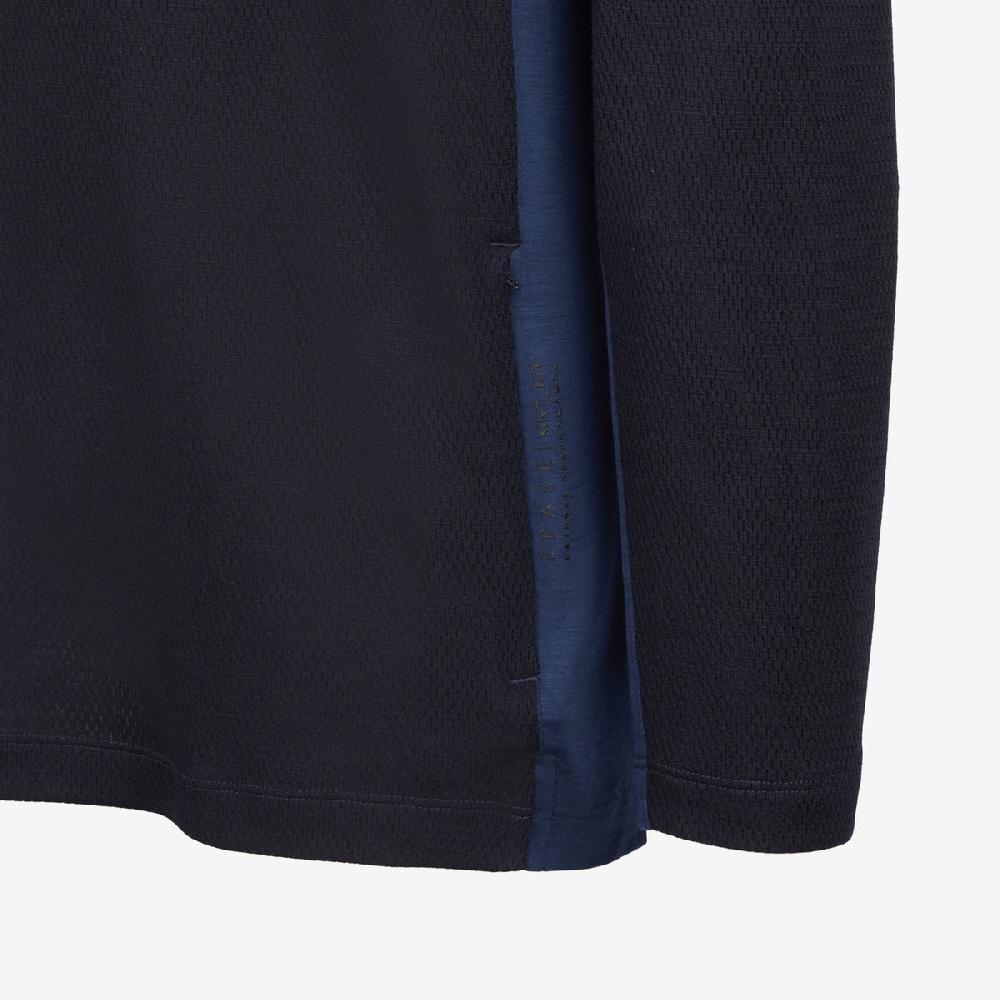 Sease Turtle Net: Maglietta Maniche Lunghe - Blu Notte