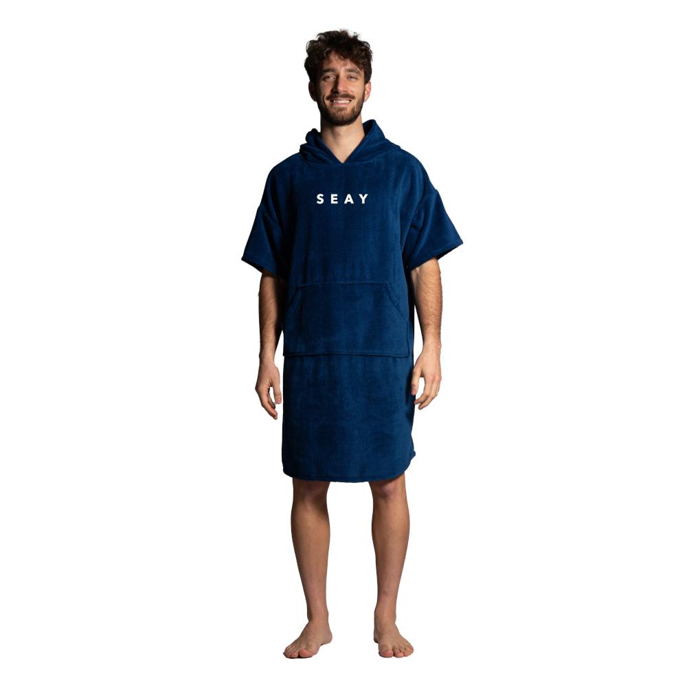 Seay / After Session Poncho Blu
