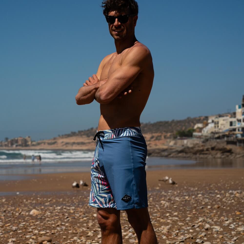 Seay / Boardshort Blu Bamboo