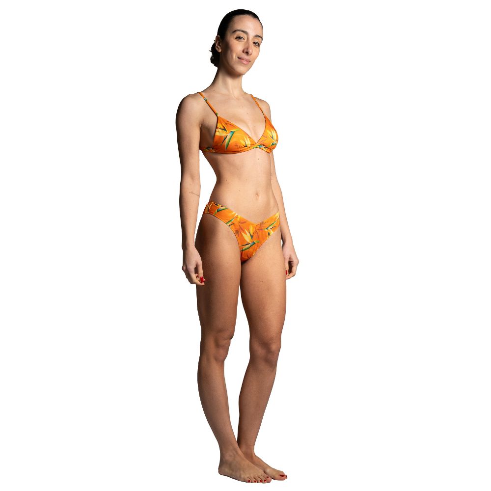 Seay / Bralette Bikini Arancione Bird of Paradise