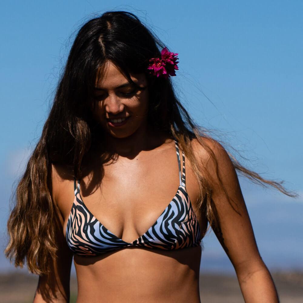 Seay / Bralette Nero Tigre