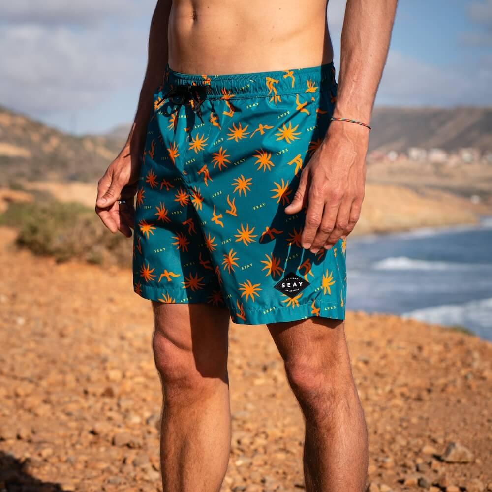 Seay / Costume Da Bagno Medio Blu Symbols