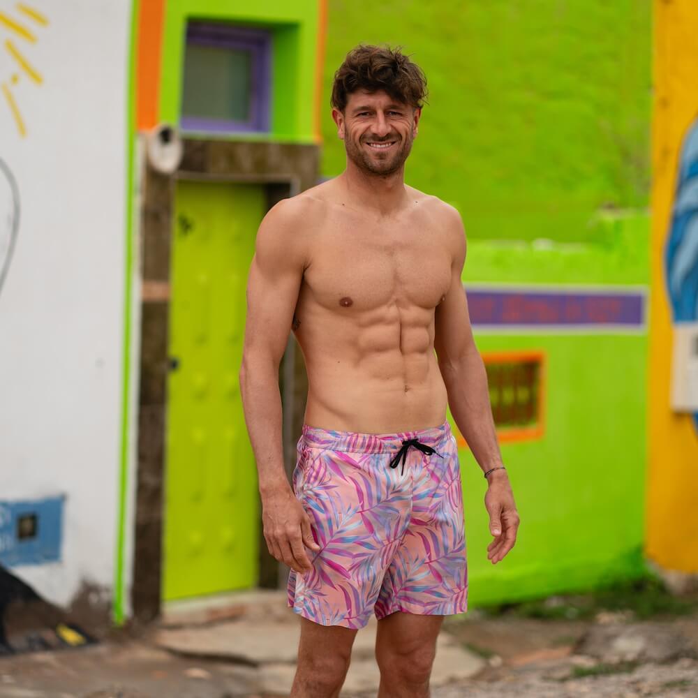 Seay / Costume Da Bagno Medio Rosa Bamboo