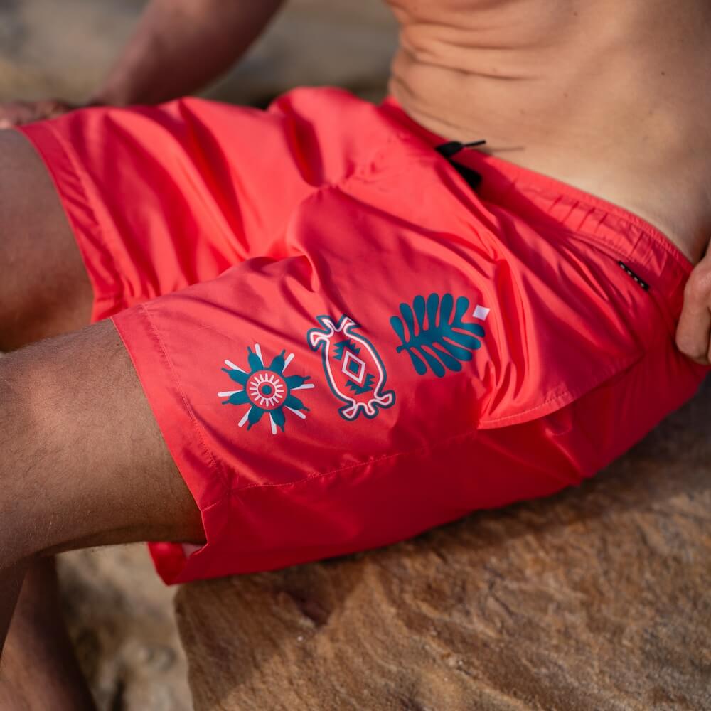 Seay / Costume Da Bagno Medio Rosso Symbols