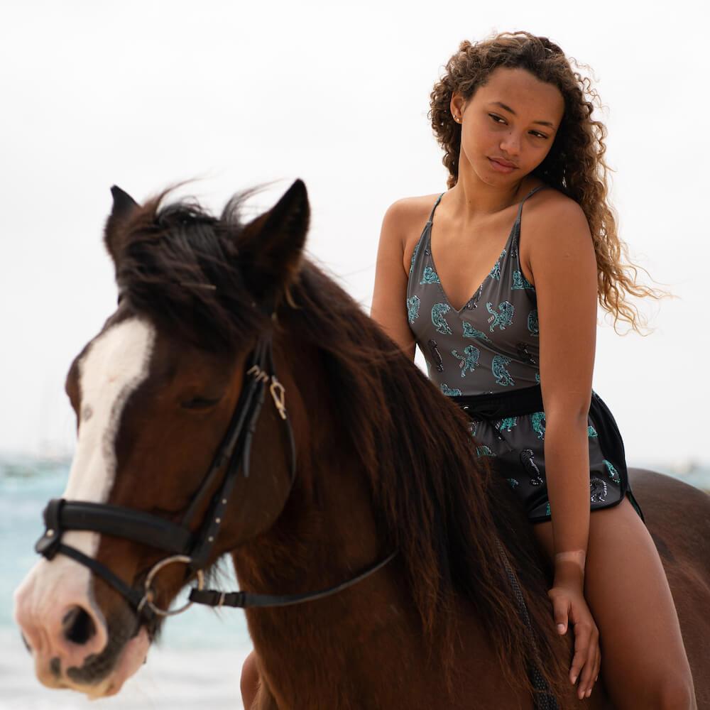 Seay Costume Intero Grigio Aloha