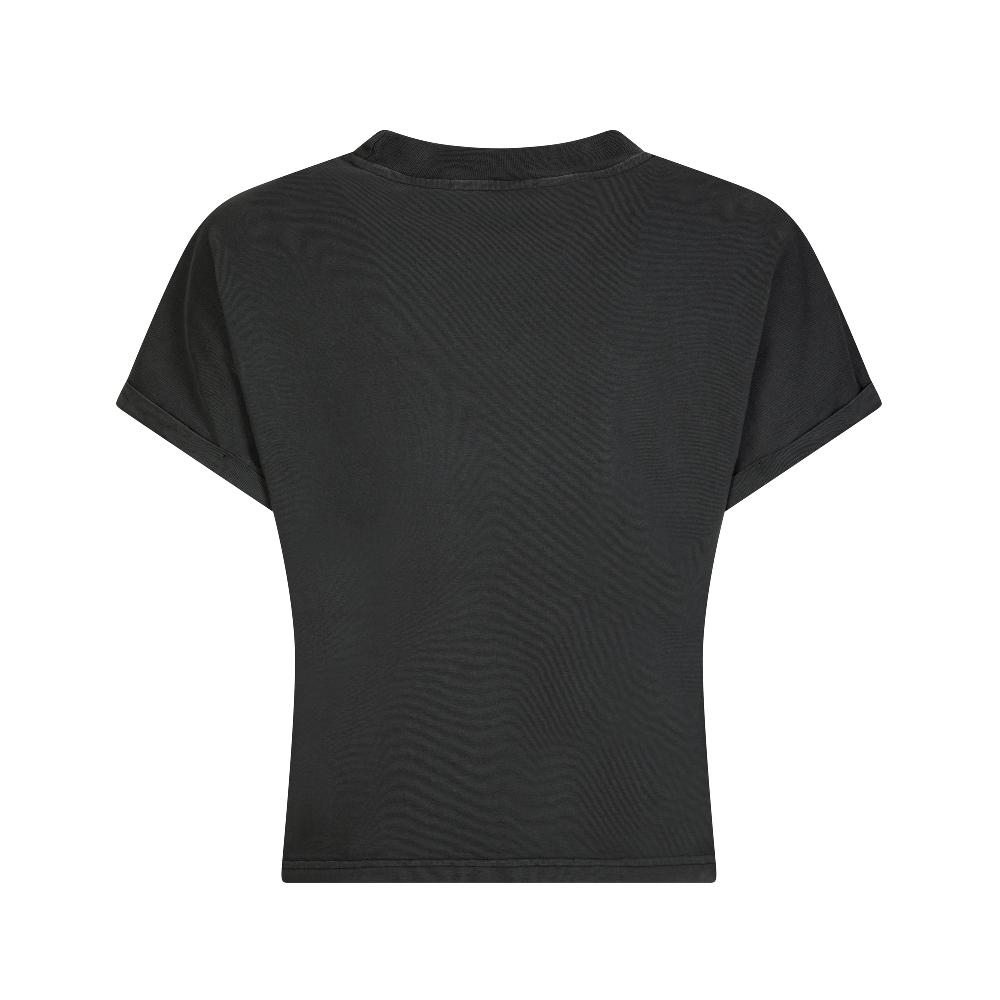 Seay / Crop T-Shirt Nera Kanoa