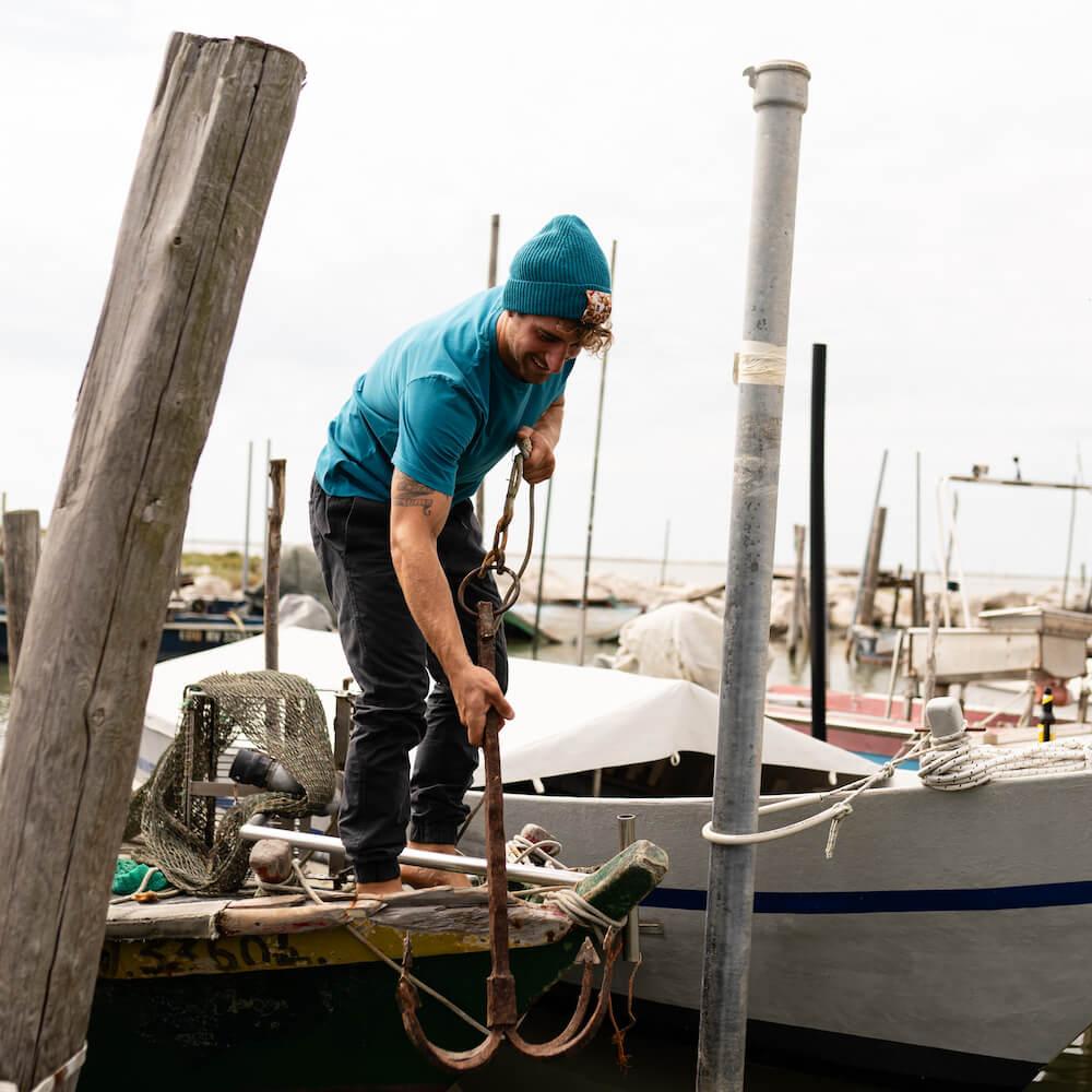 Seay / Cuffia Beanie Lana Blu