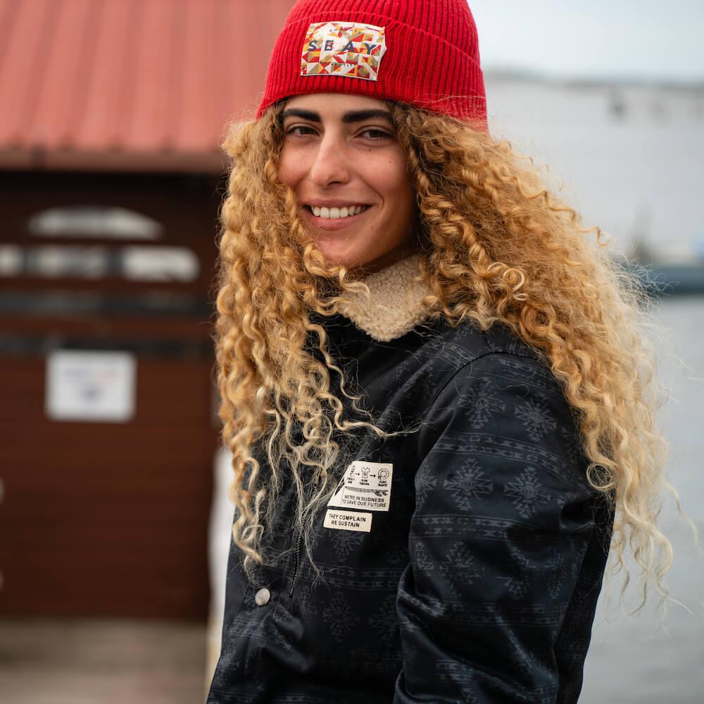 Seay / Cuffia Beanie Lana Rossa
