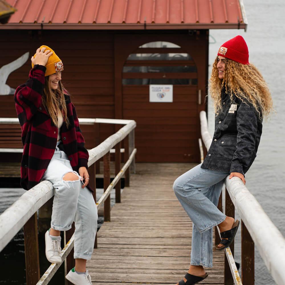 Seay / Cuffia Beanie Lana Rossa