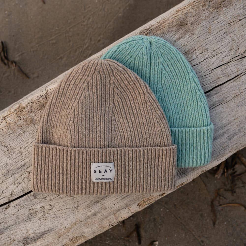 Seay / Cuffia Cappuccino Lana Rigenerata