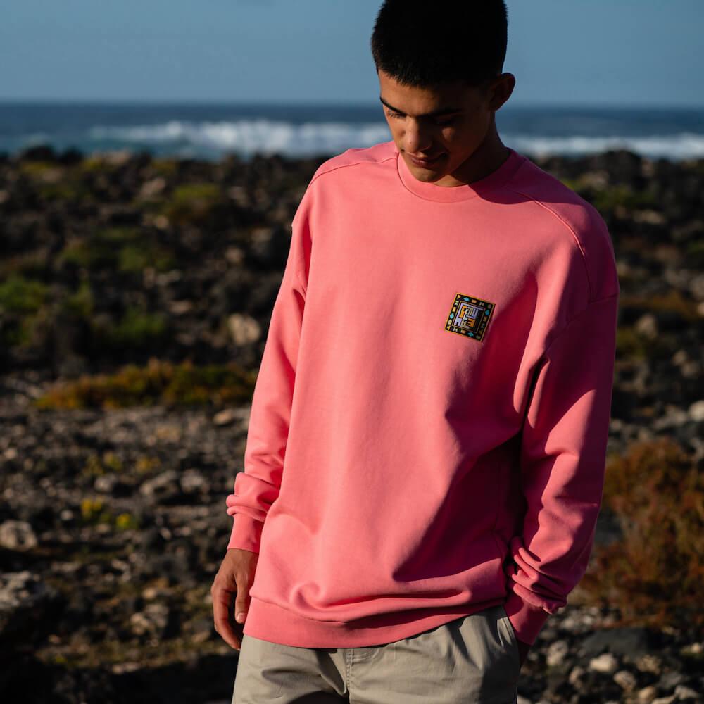 Seay / Felpa Girocollo Ciliegia Pahoa