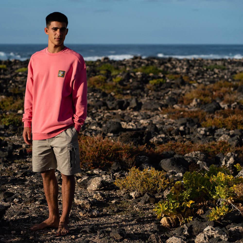 Seay / Felpa Girocollo Ciliegia Pahoa