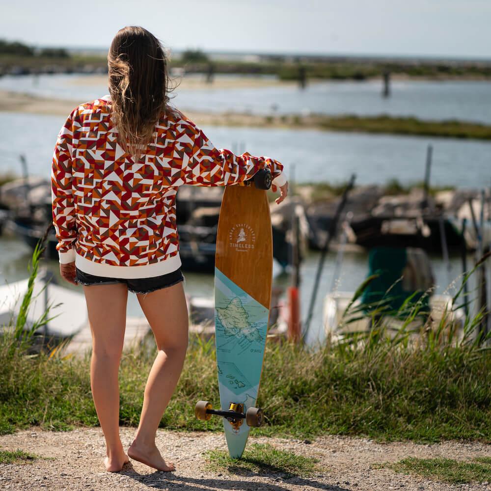 Seay / Felpa Girocollo Kaleido Pahoa