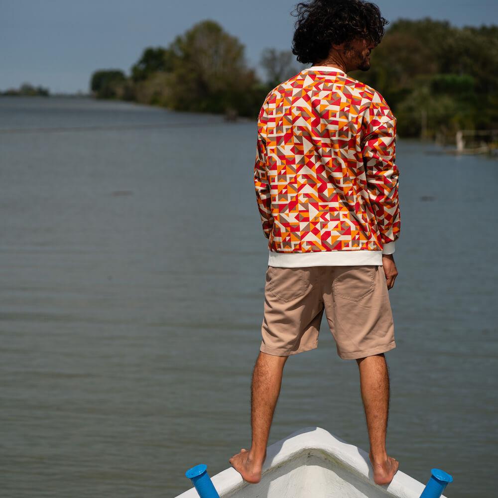 Seay / Felpa Girocollo Kaleido Pahoa