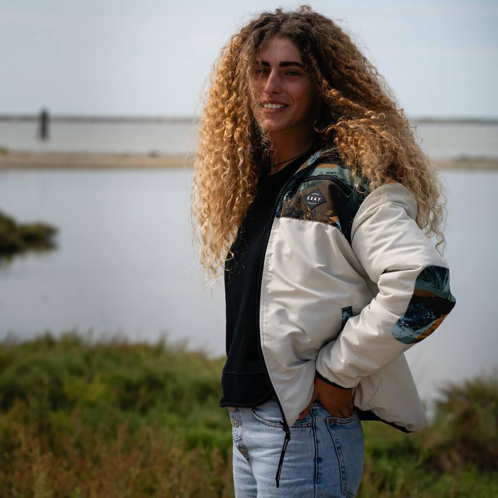 Seay / Giacca Imbottita Bianca Snapper